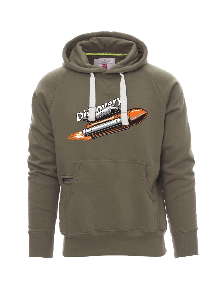 Felpa da uomo cachi Space Shuttle Discovery