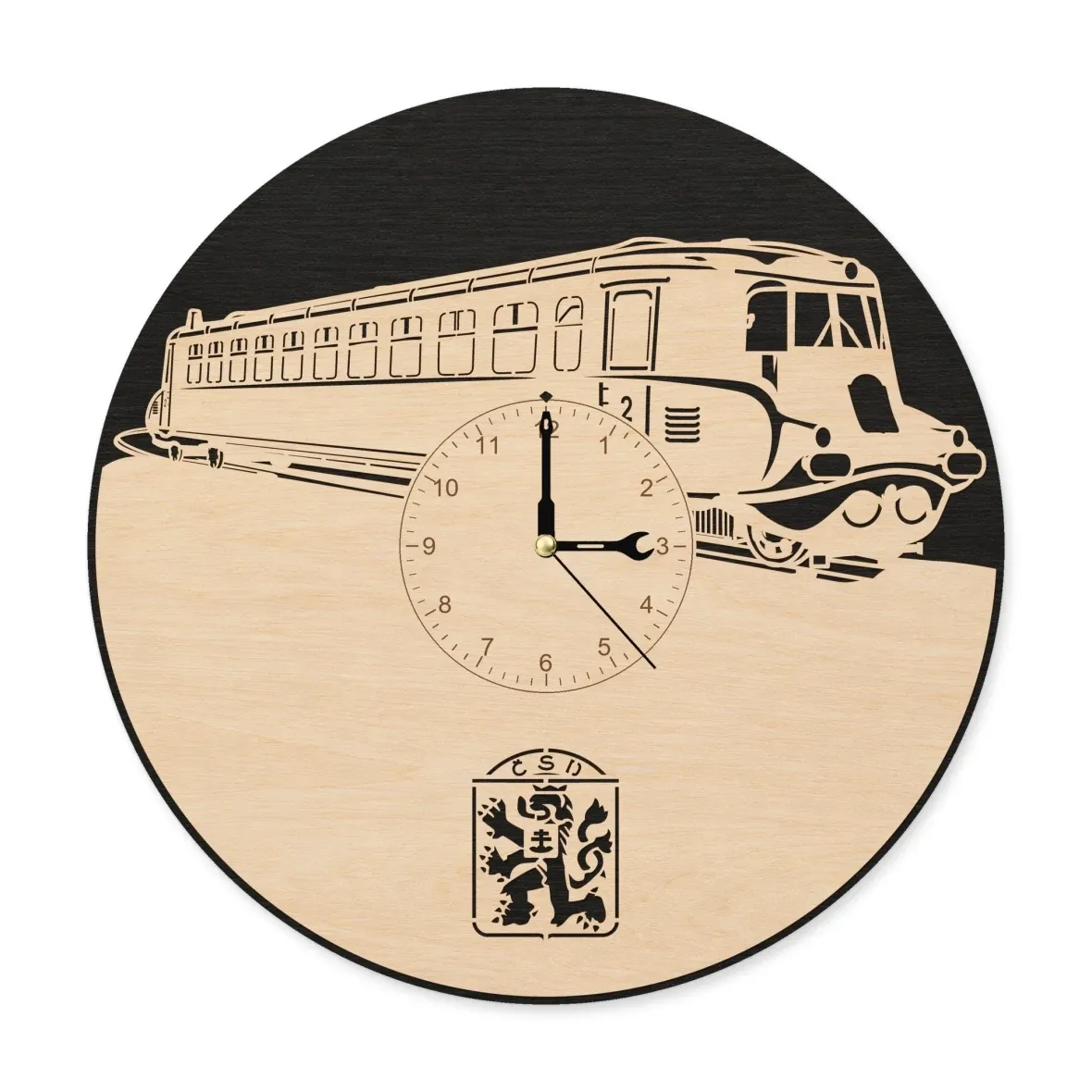 Orologio da parete in legno – Slovenská strela