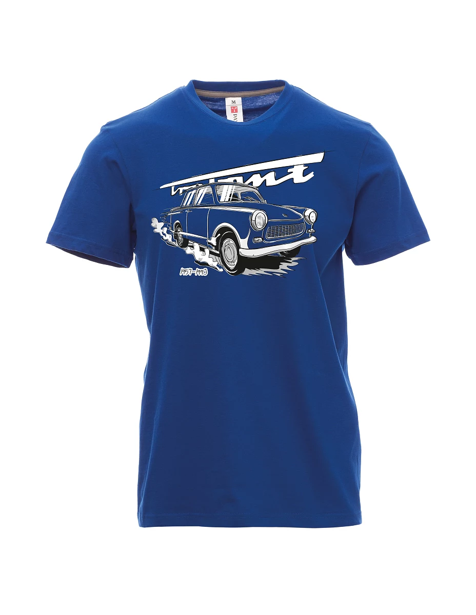 Maglia da uomo blu Trabi 601