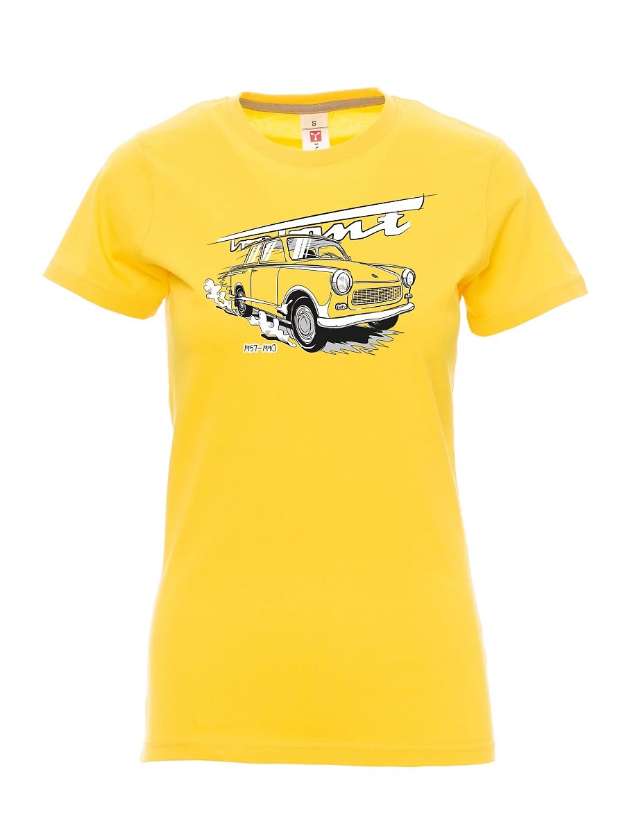 Maglia da donna gialla Trabi 601