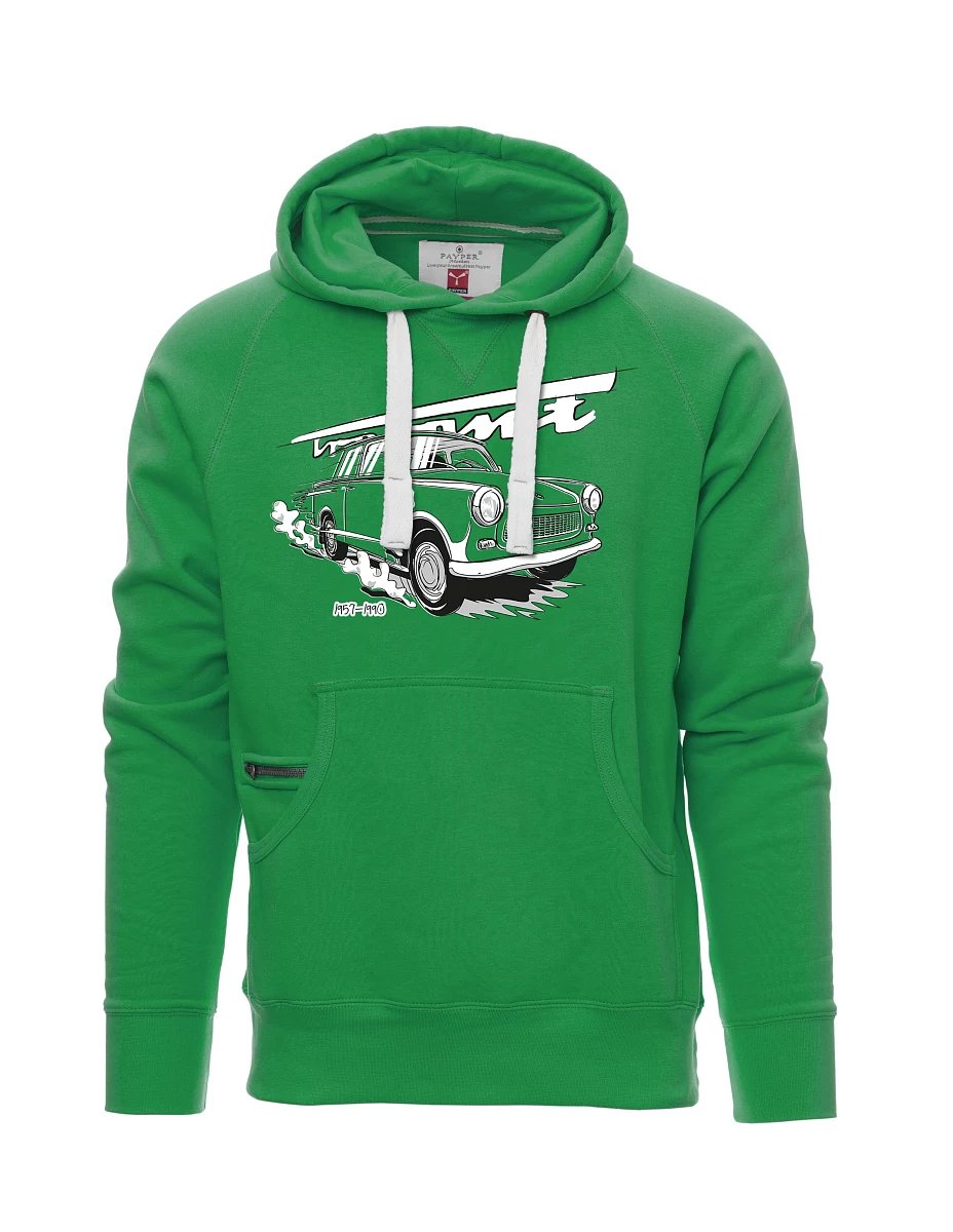 Felpa da uomo verde Trabi 601