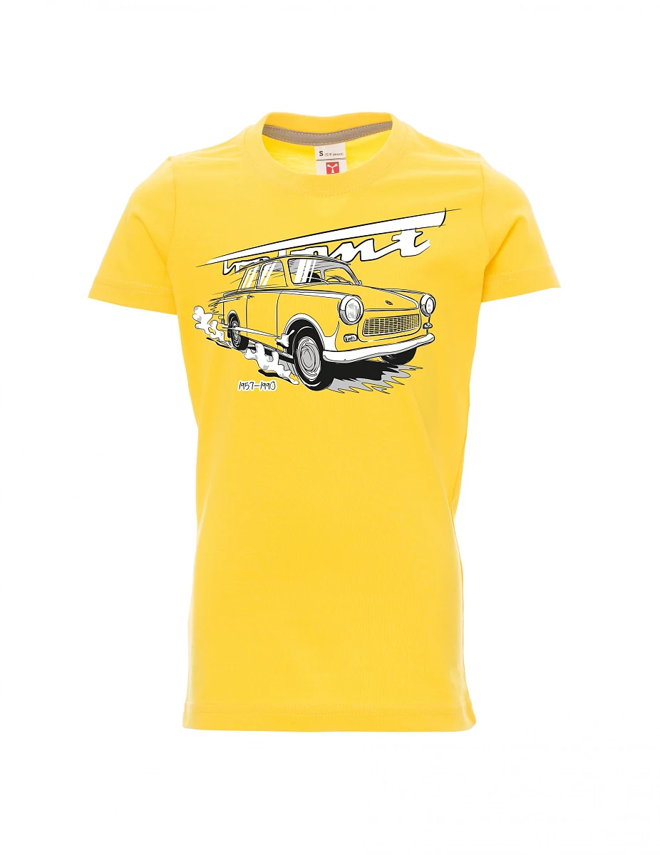 Maglia da bambino gialla Trabi 601