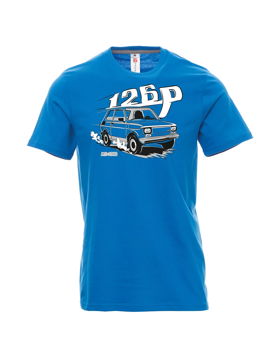 Maglia da uomo blu chiaro Maluch