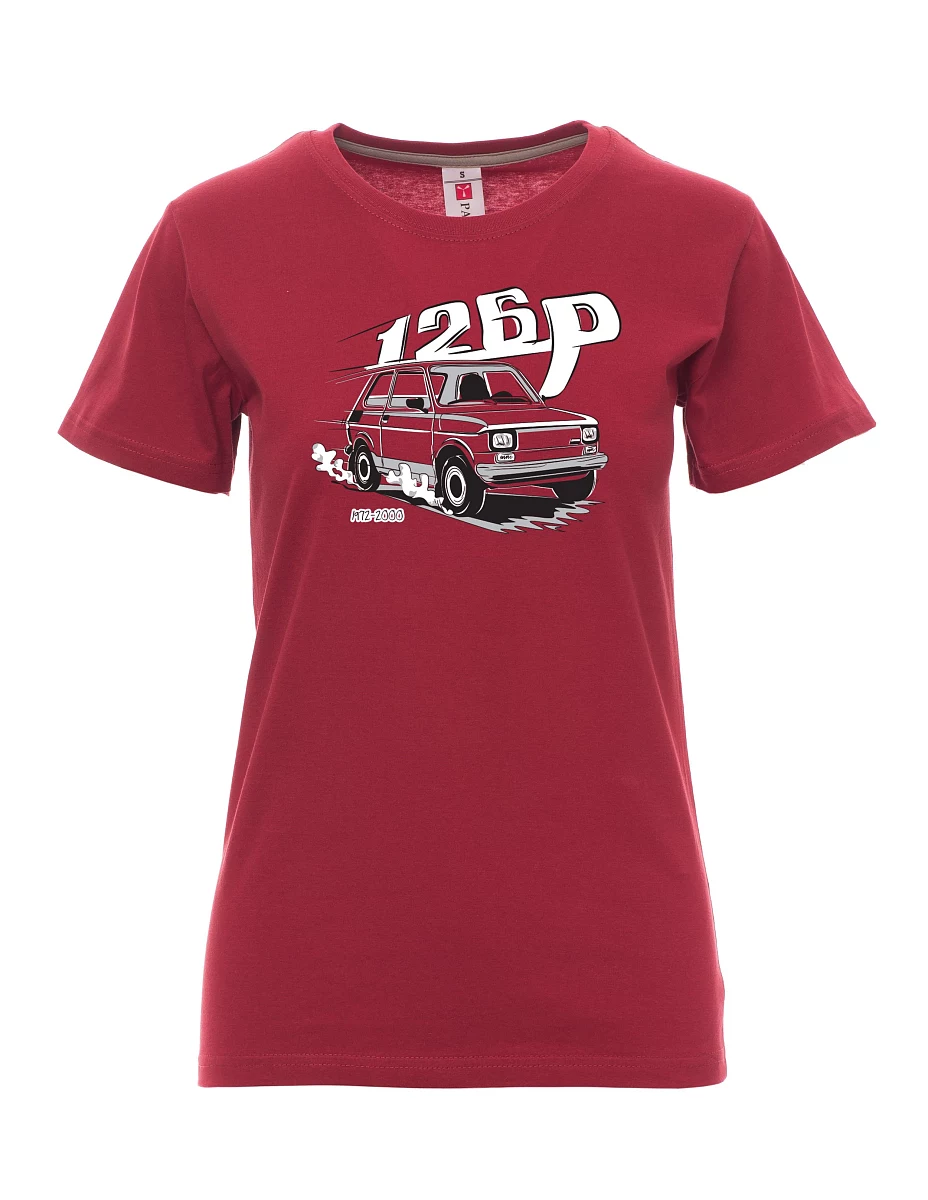 Maglia da donna colore bordeaux Maluch