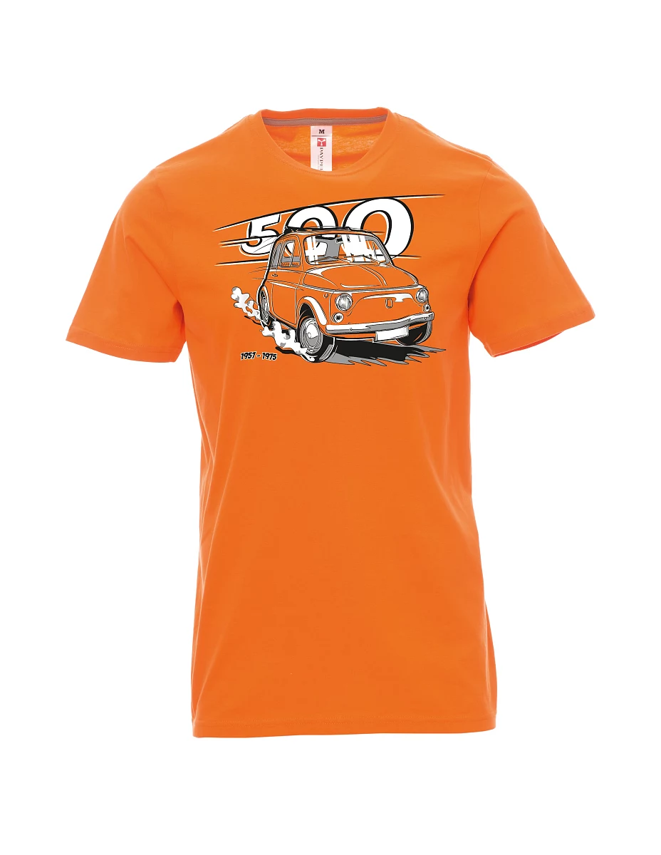 Maglia da uomo arancione Il veterano italiano F 500