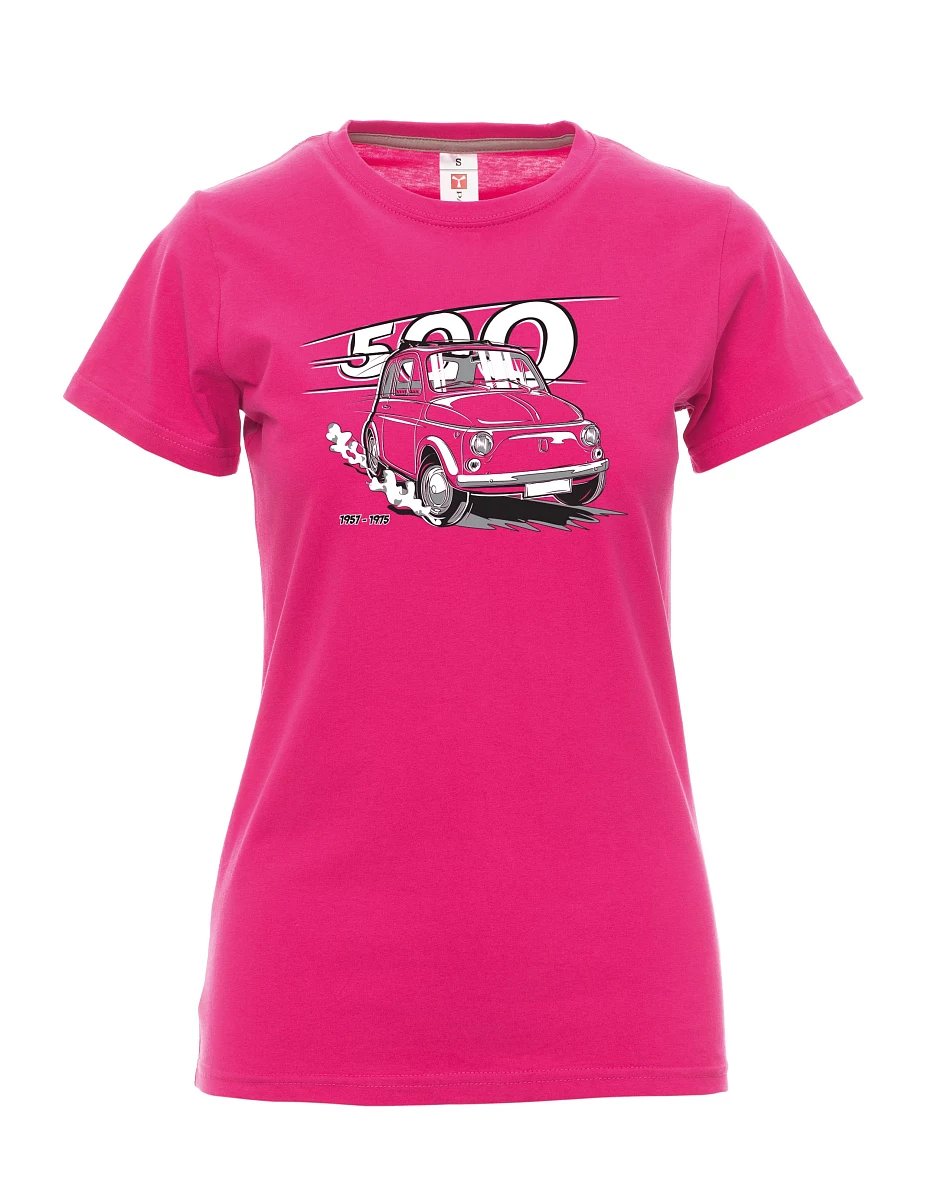 Maglia da donna rosa Il veterano italiano F 500