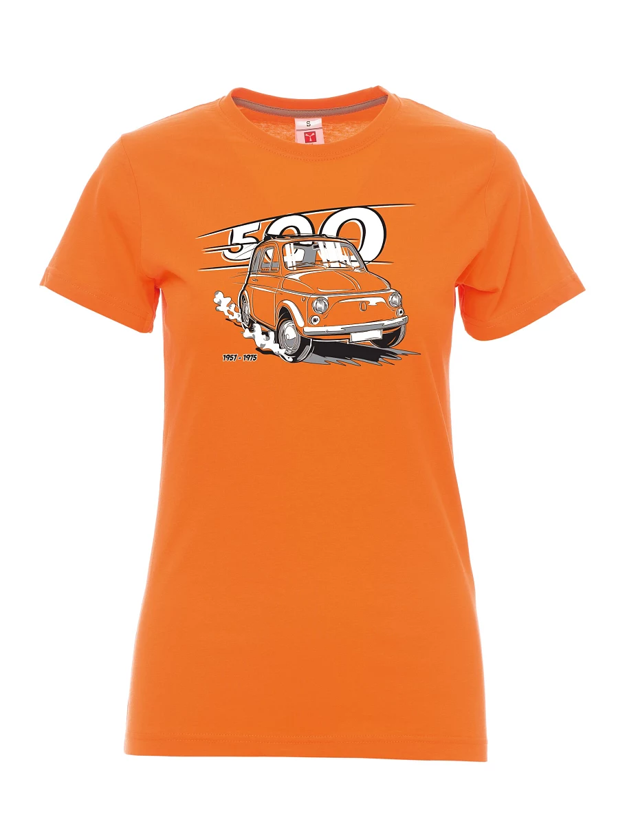 Maglia da donna arancione Il veterano italiano F 500