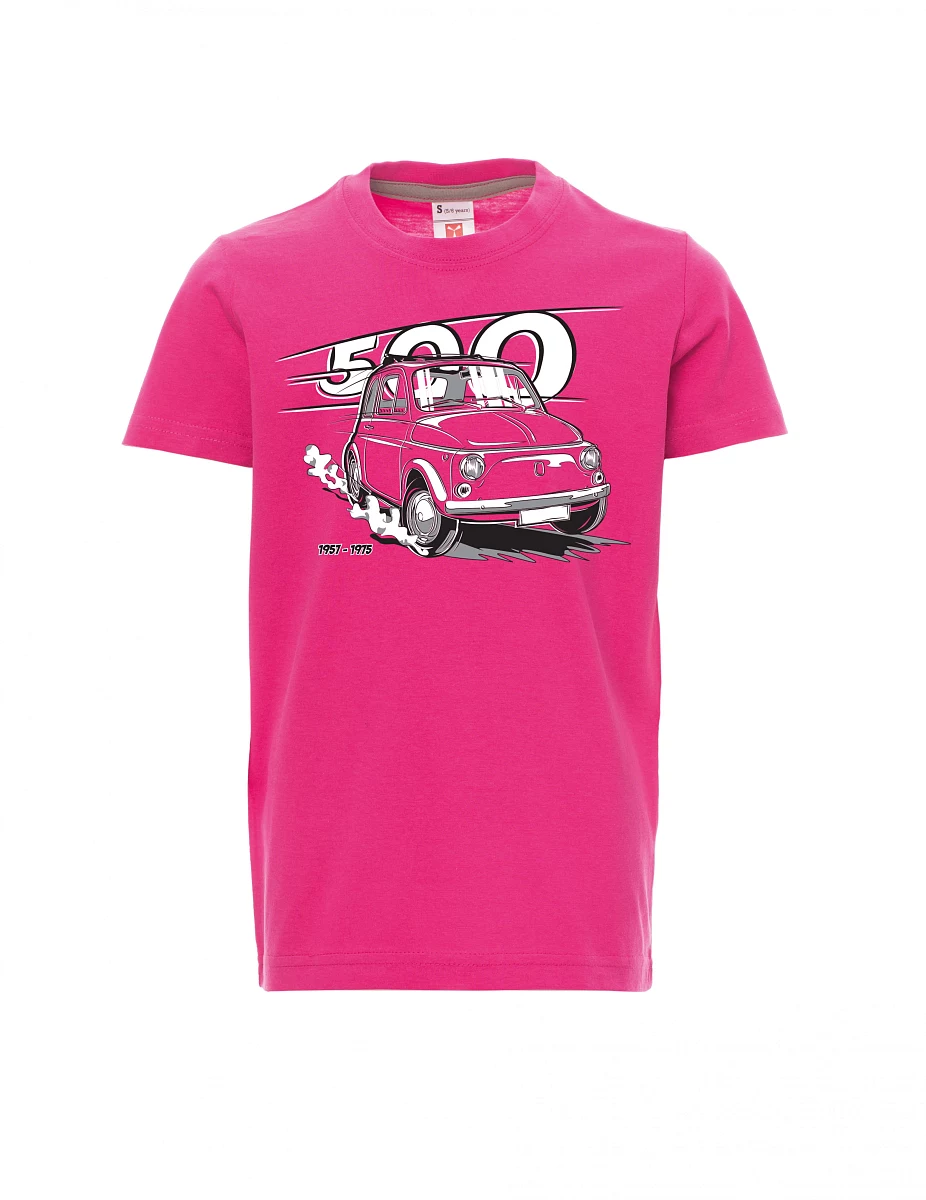 Maglia da bambino rosa Il veterano italiano F 500
