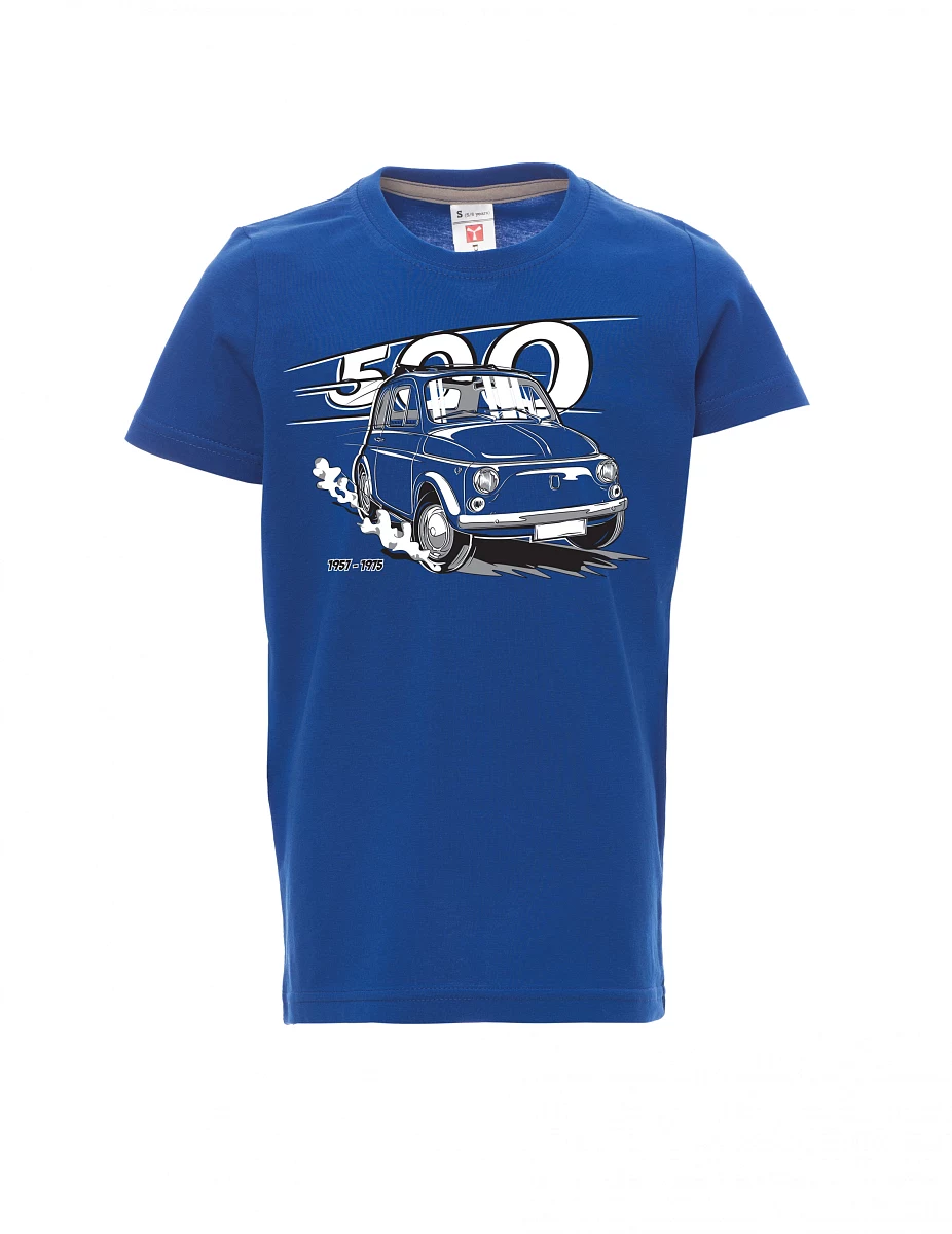 Maglia da bambino blu Il veterano italiano F 500