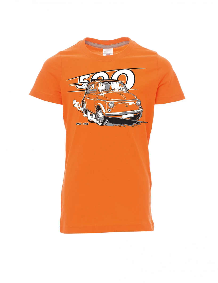 Maglia da bambino arancione Il veterano italiano F 500