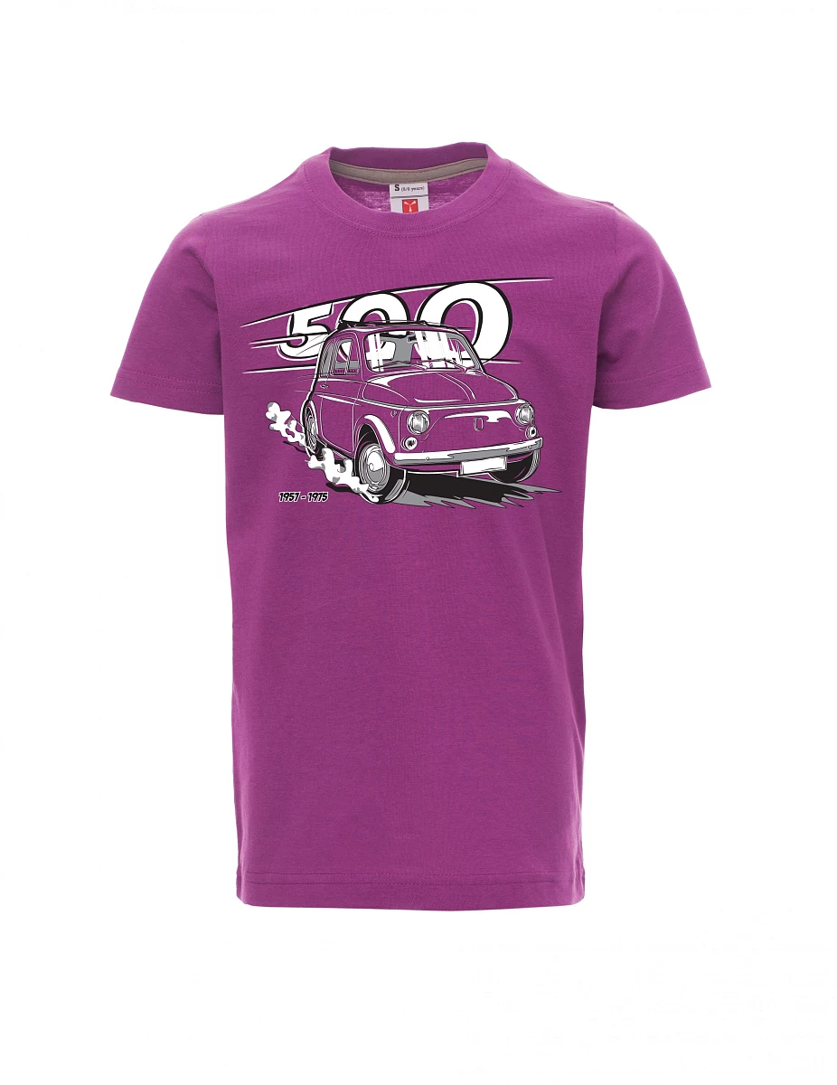 Maglia da bambino viola Il veterano italiano F 500