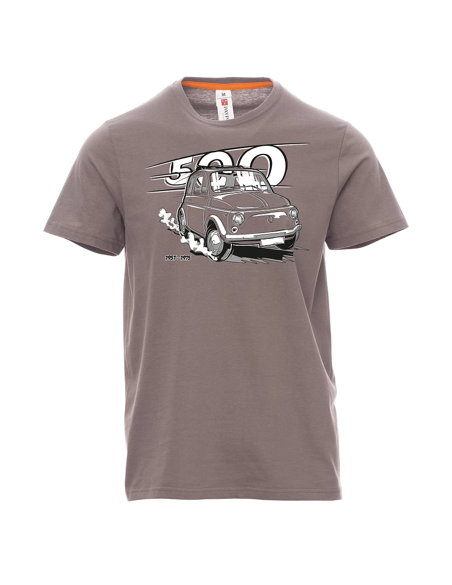 Maglia da uomo grigio acciaio Il veterano italiano F 500