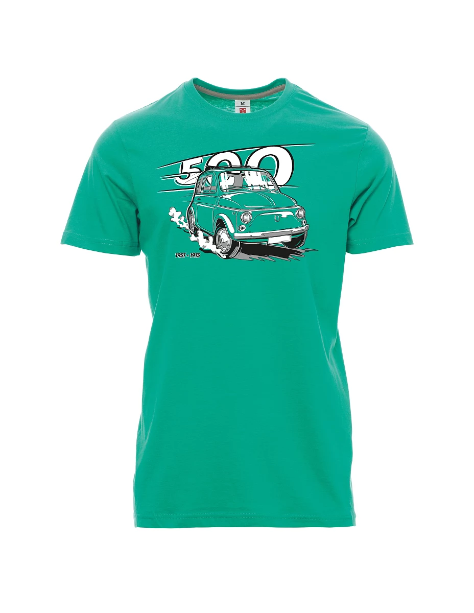 Maglia da uomo smeraldi Il veterano italiano F 500