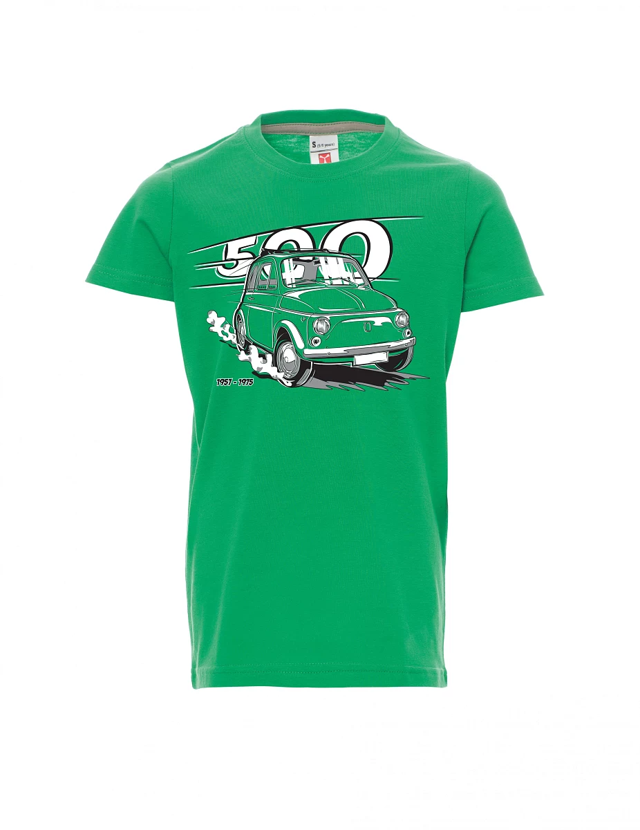 Maglia da bambino verde Il veterano italiano F 500