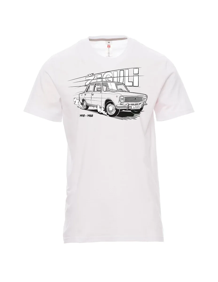 Maglia da uomo bianca Lada-Žiguli