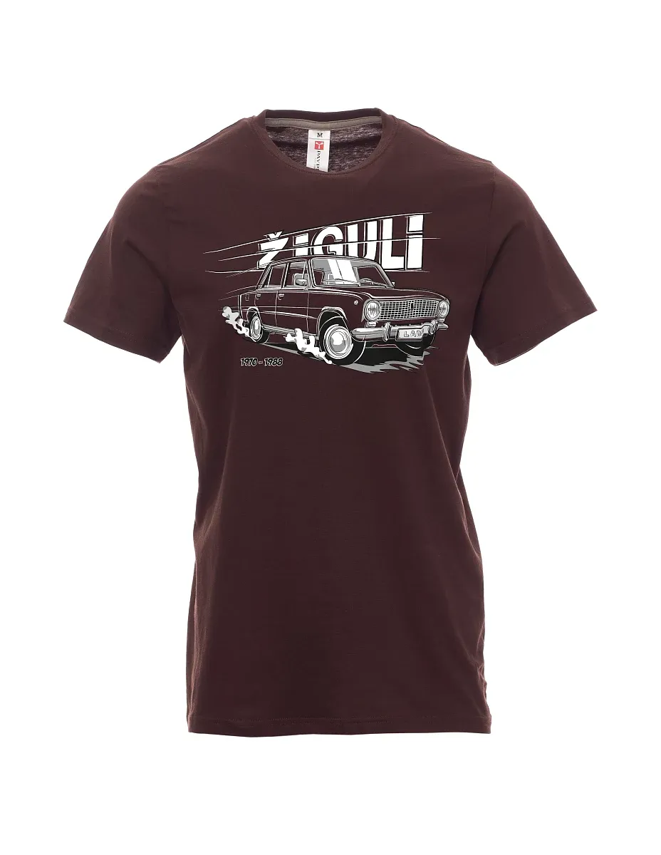 Maglia da uomo marrone scuro Lada-Žiguli