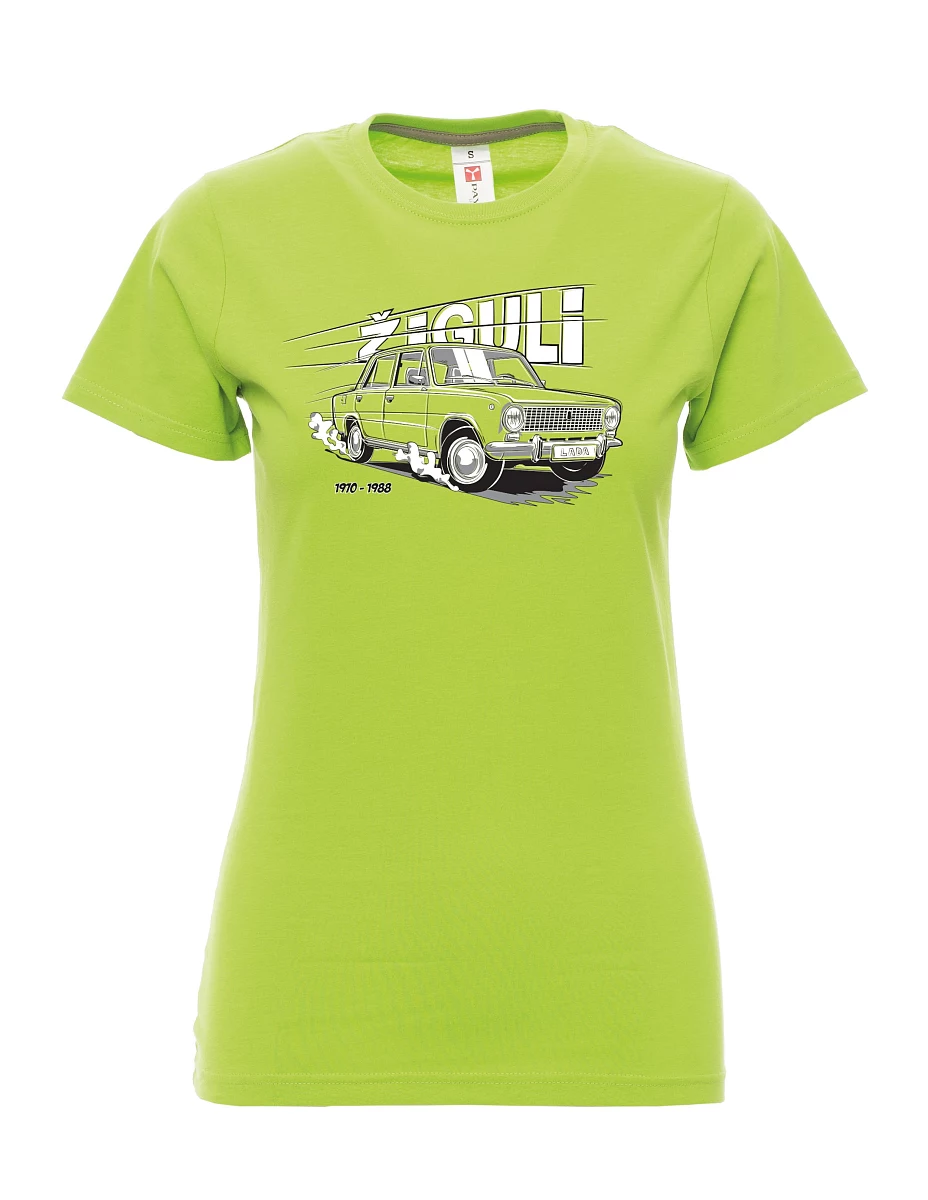 Maglia da donna colore lime Lada-Žiguli