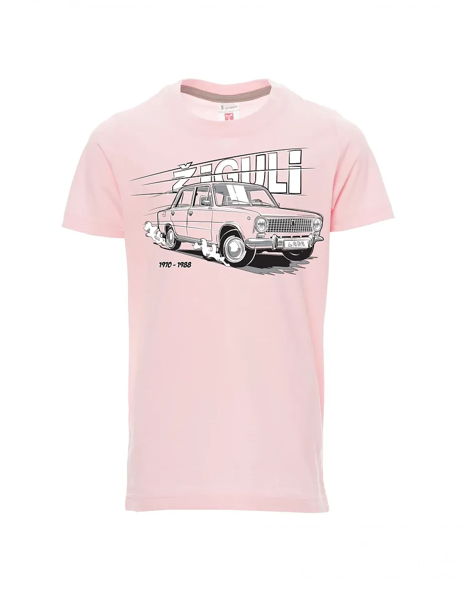 Maglia da bambino rosa chiaro Lada-Žiguli