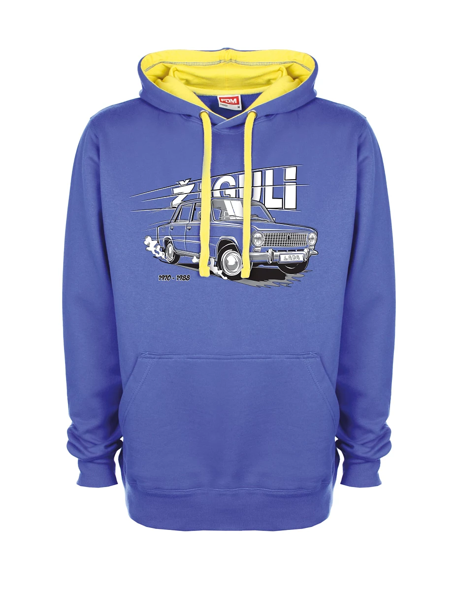 Felpa giallo-blu Lada-Žiguli