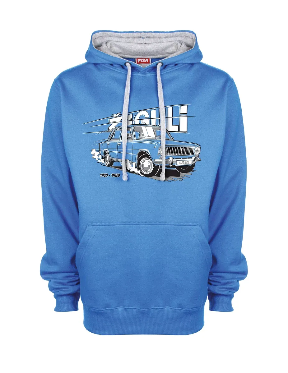 Felpa grigio-blu Lada-Žiguli