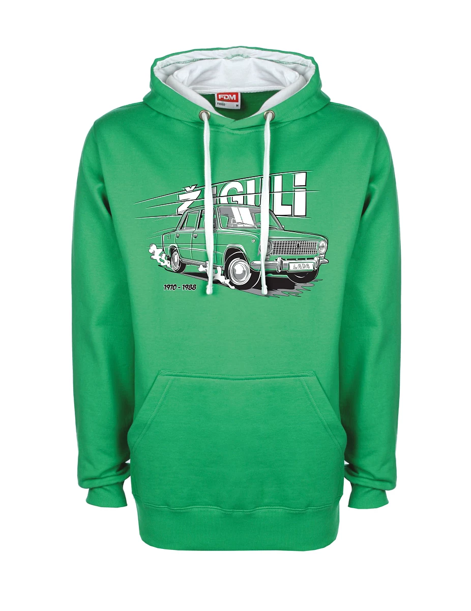 Felpa bianco-verde Lada-Žiguli