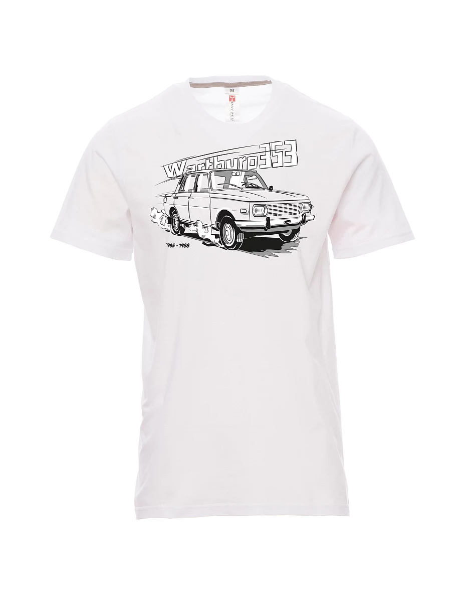 Maglia da uomo bianca Wartburg 353