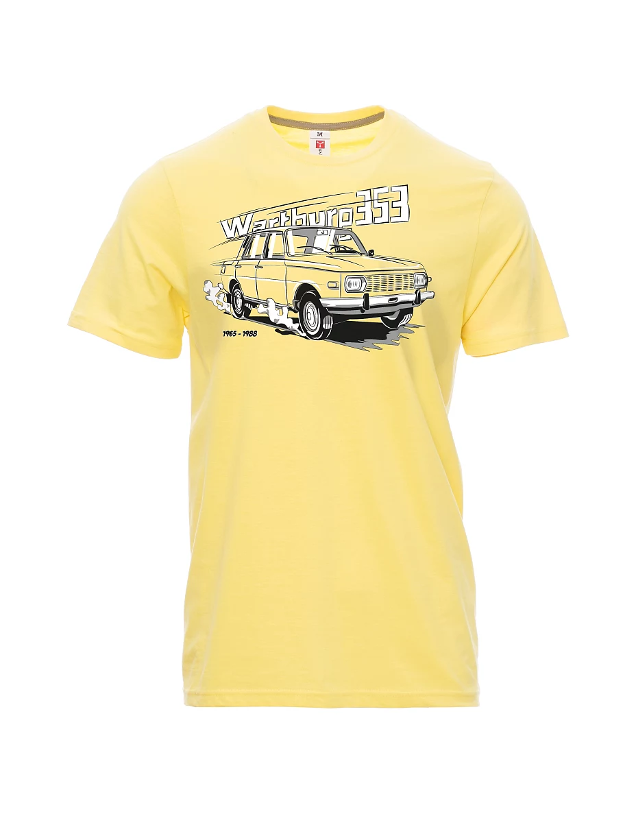 Maglia da uomo giallo chiaro Wartburg 353