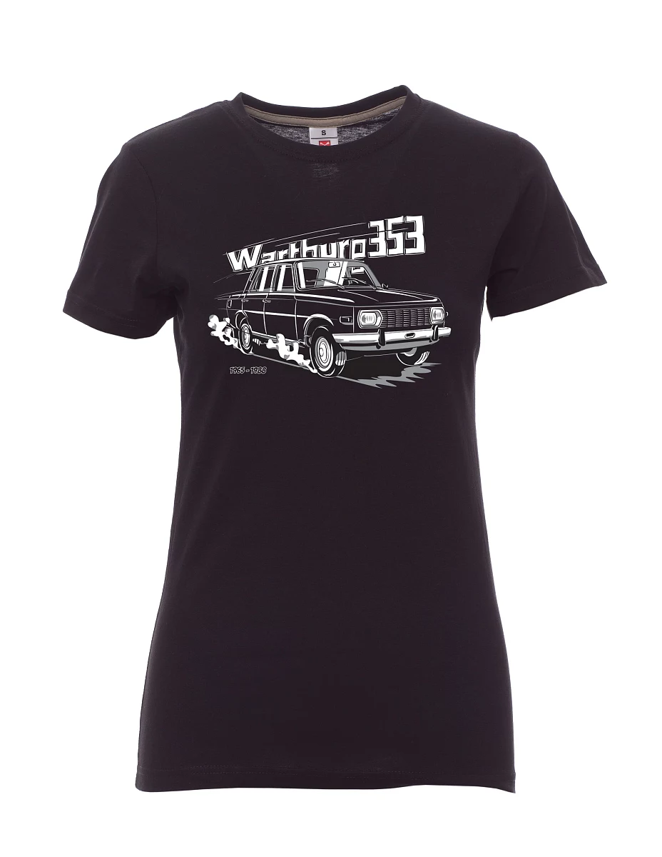 Maglia da donna nera Wartburg 353