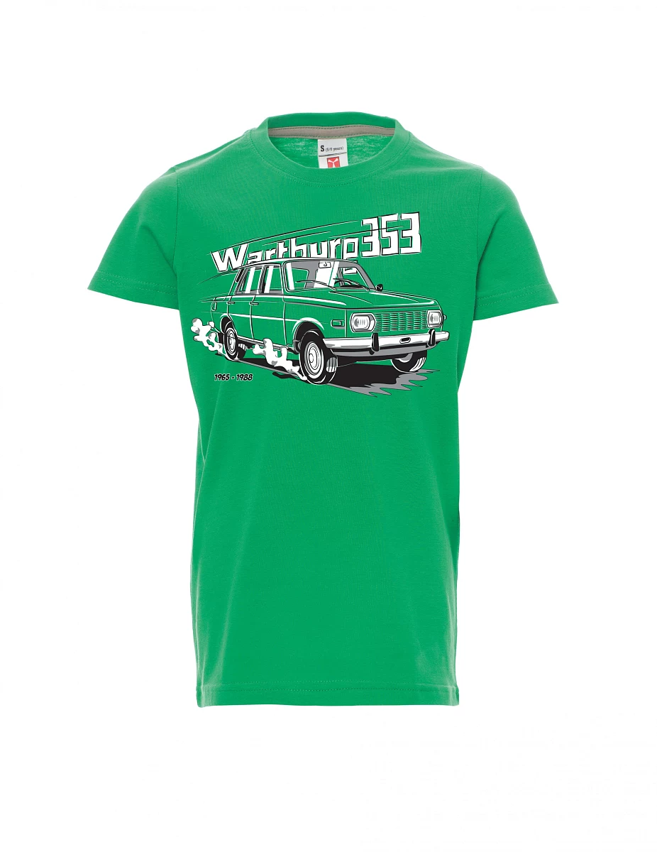 Maglia da bambino verde Wartburg 353