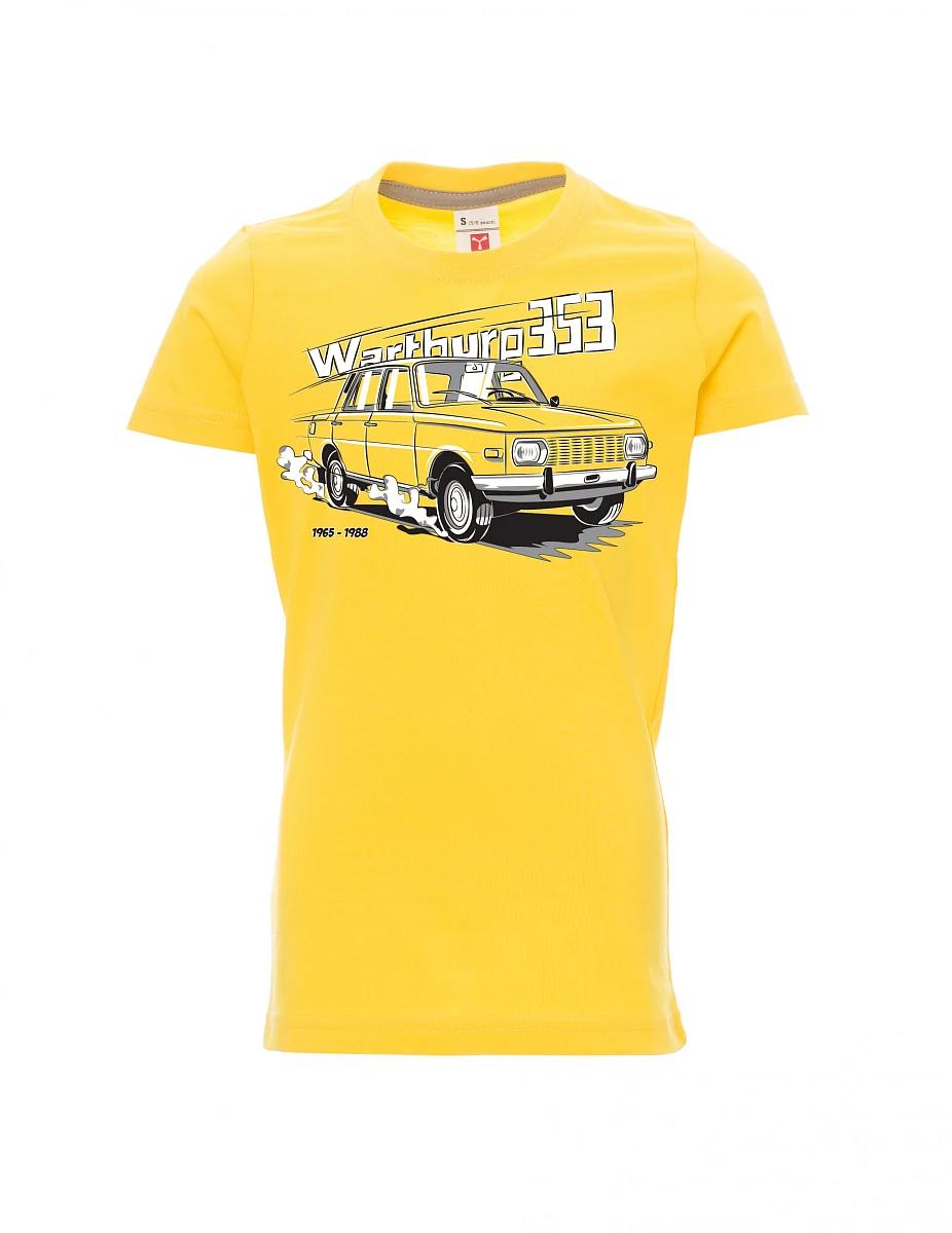Maglia da bambino gialla Wartburg 353