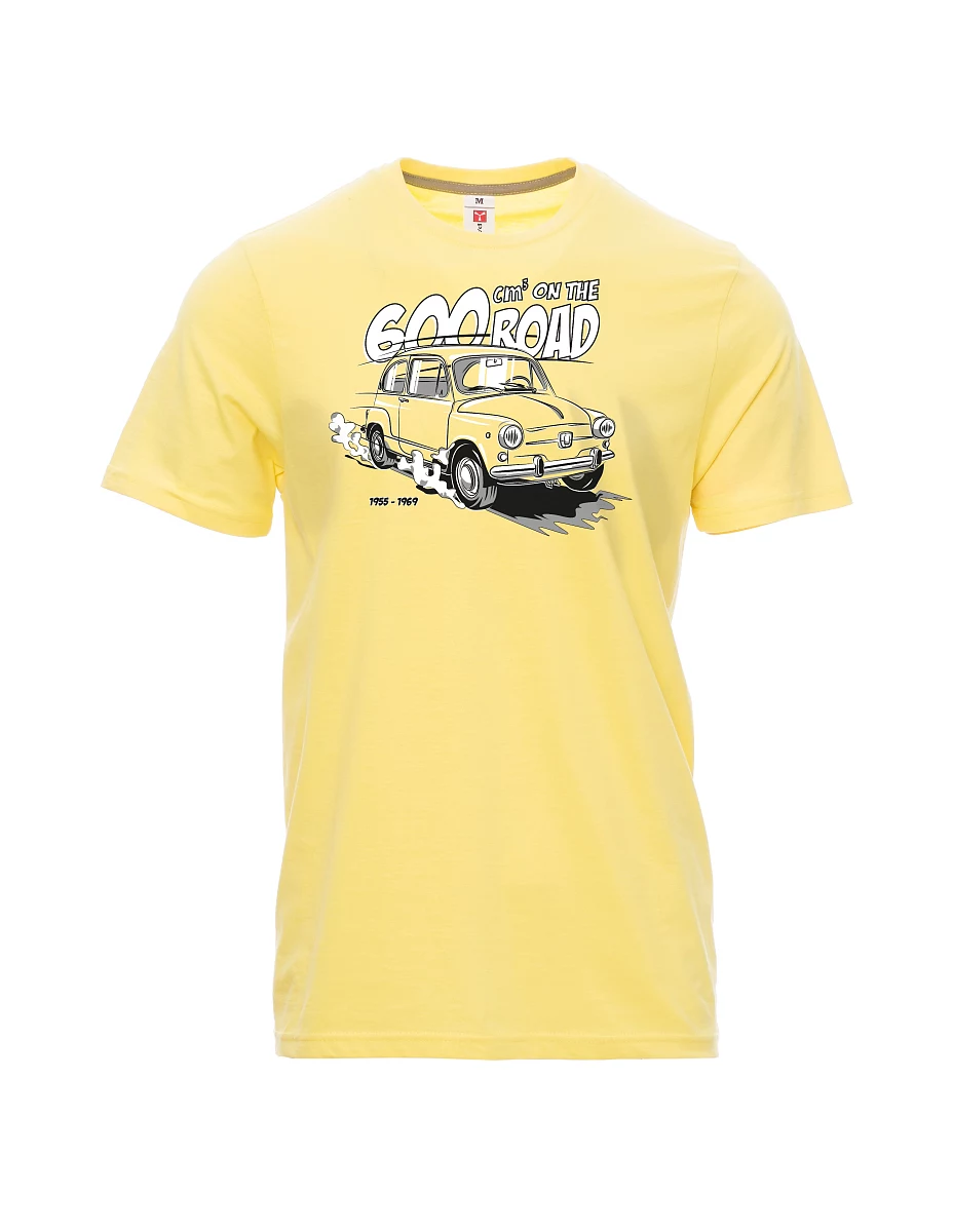 Maglia da uomo giallo chiaro Il veterano italiano F 600