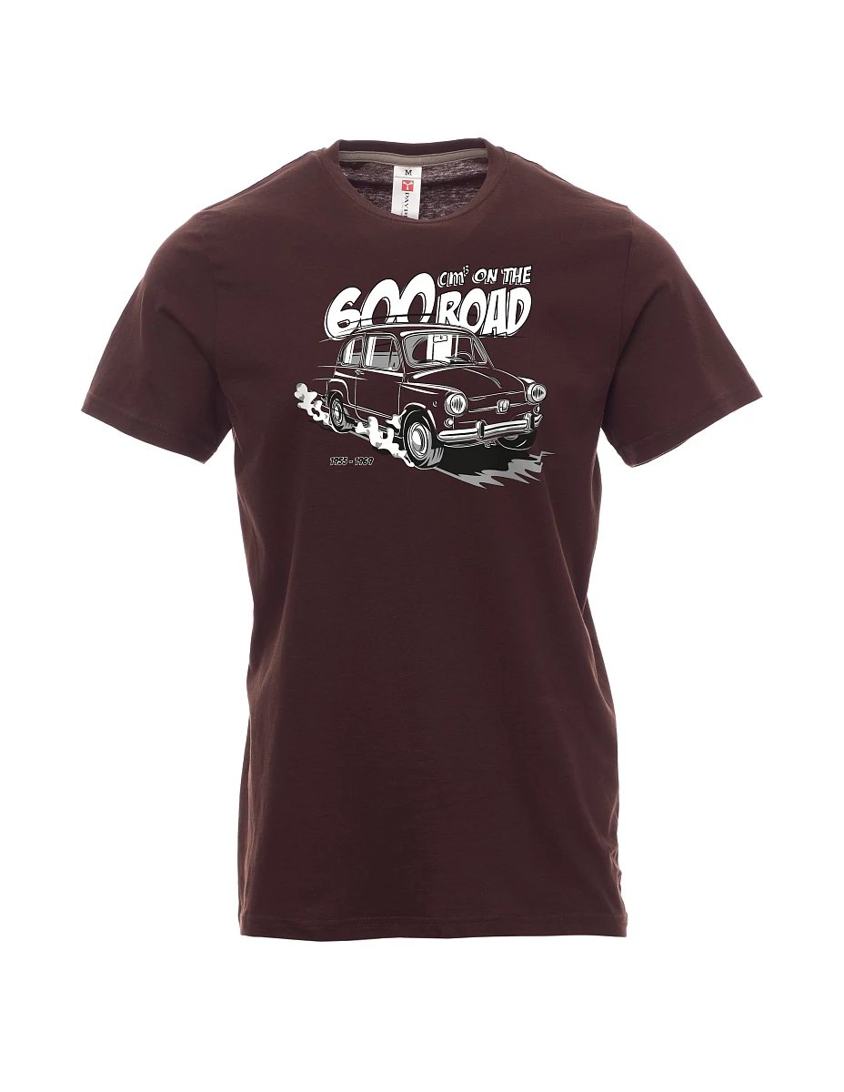 Maglia da uomo marrone scuro Il veterano italiano F 600