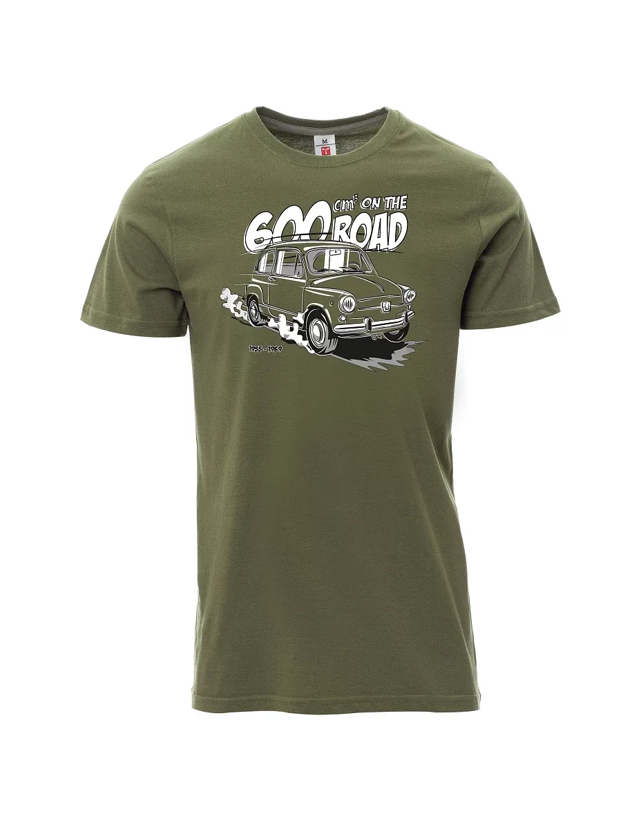 Maglia da uomo cachi Il veterano italiano F 600