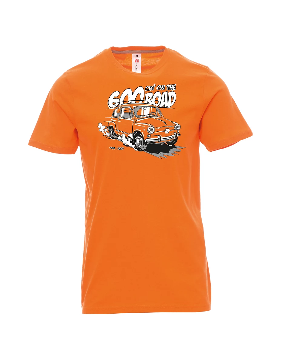 Maglia da uomo arancione Il veterano italiano F 600