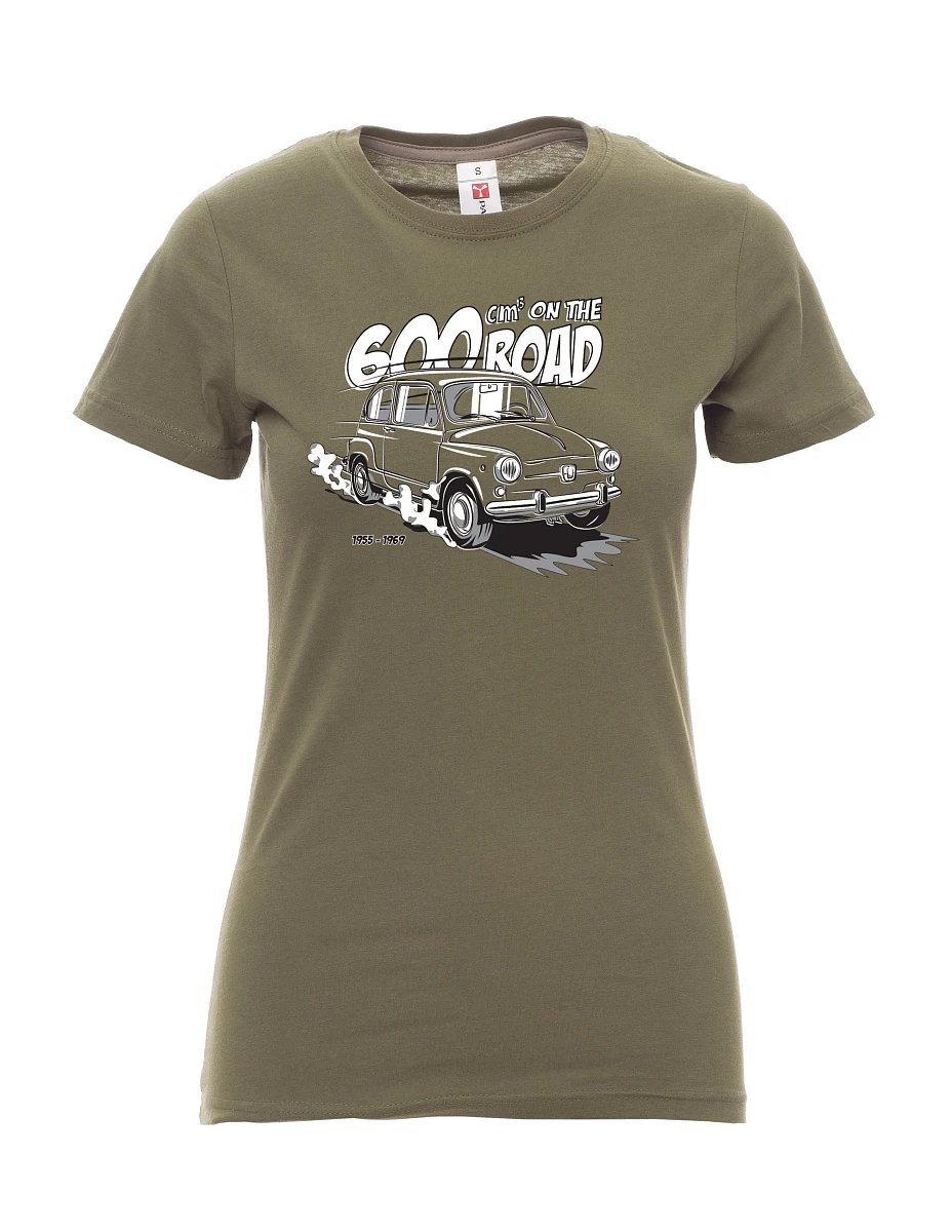 Maglia da donna cachi Il veterano italiano F 600