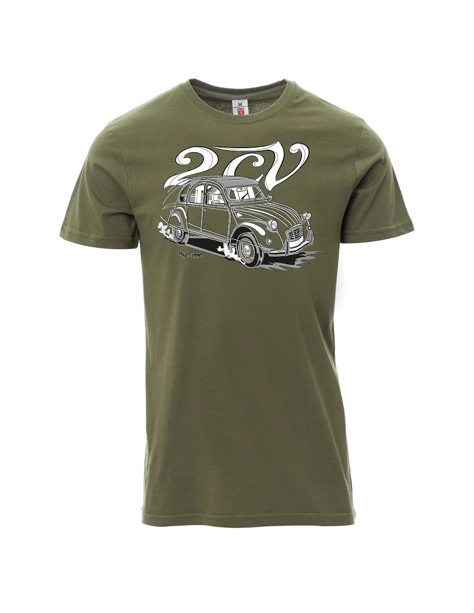 Maglia da uomo cachi 2CV