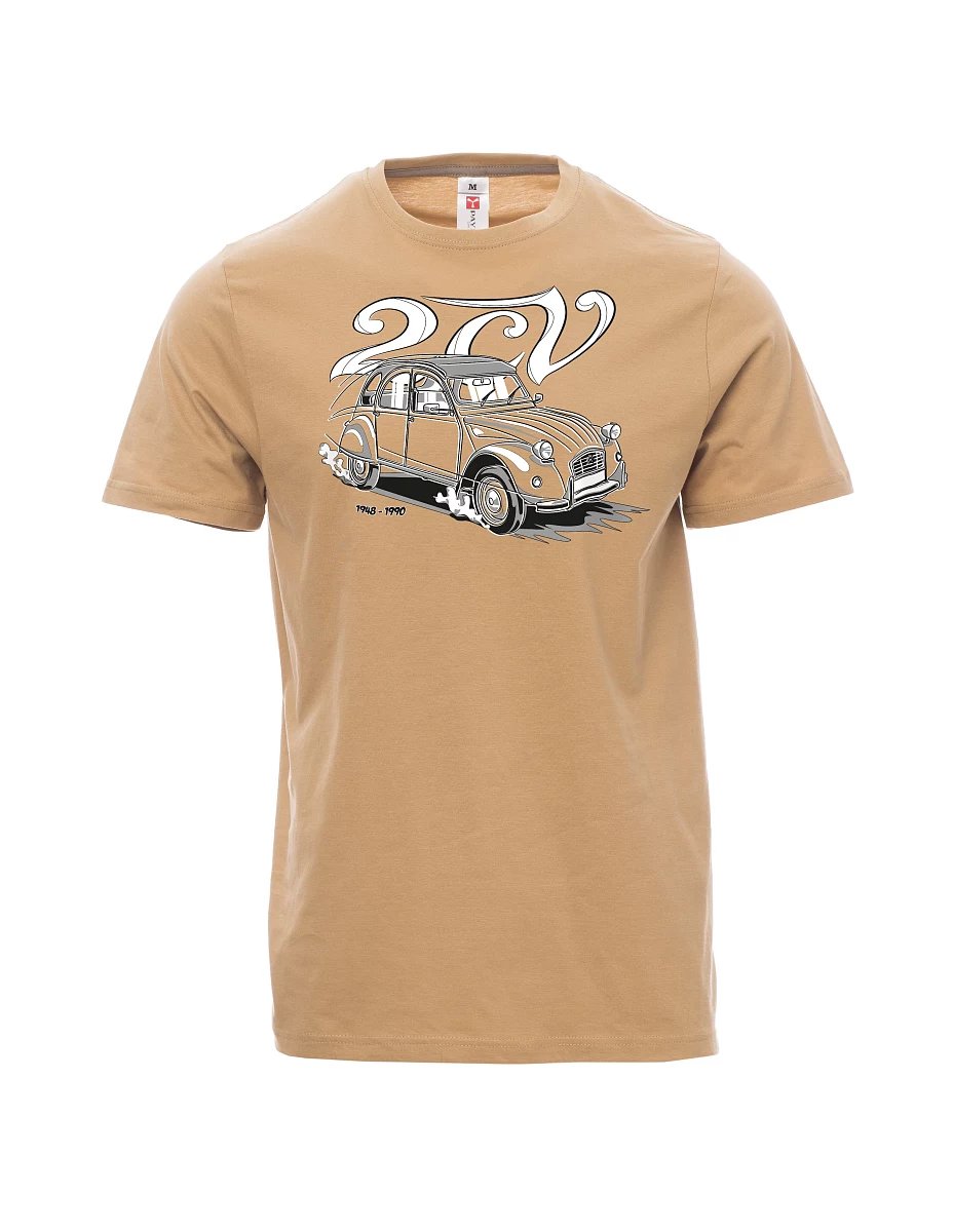 Maglia da uomo marrone 2CV