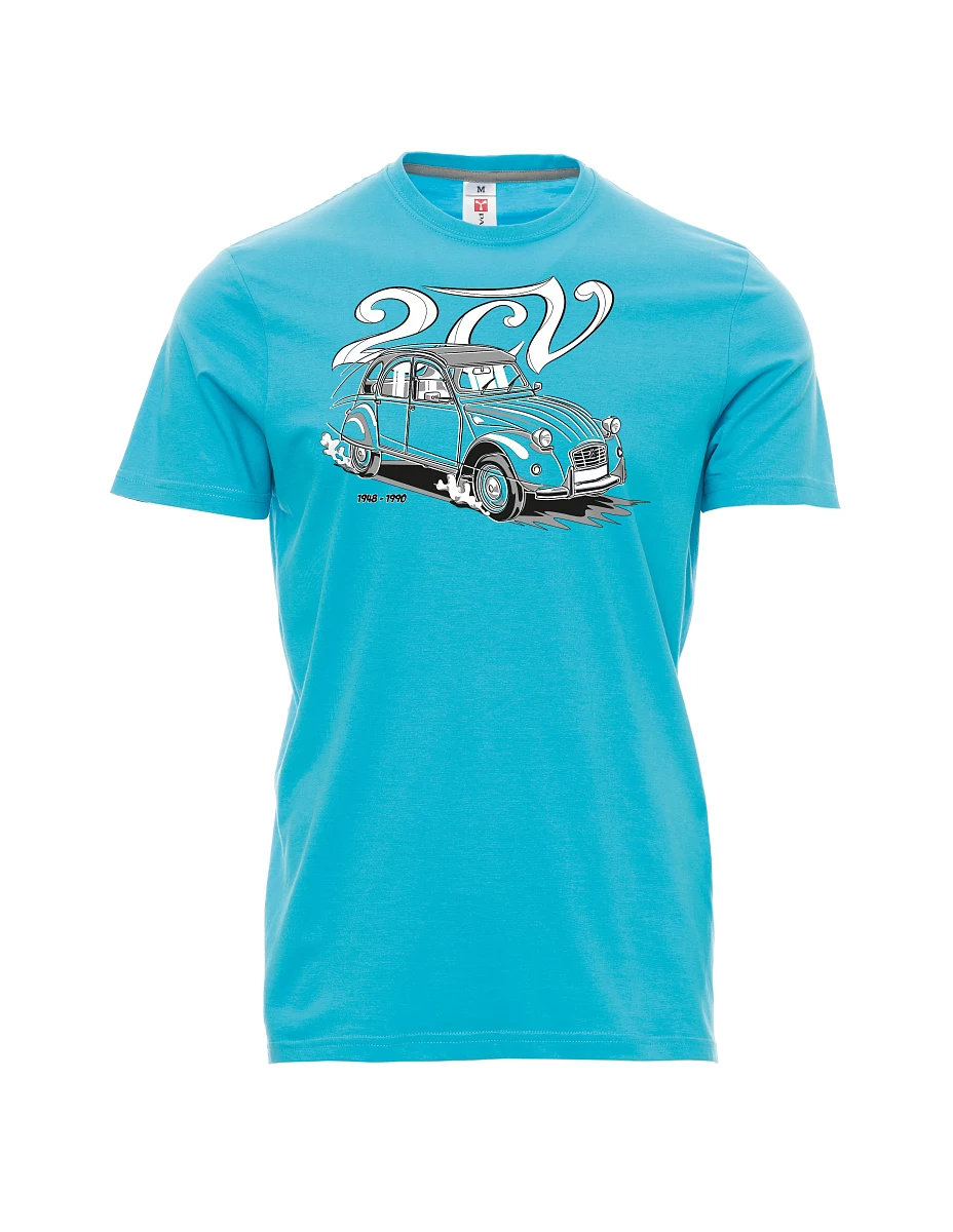 Maglia da uomo colore atollo 2CV