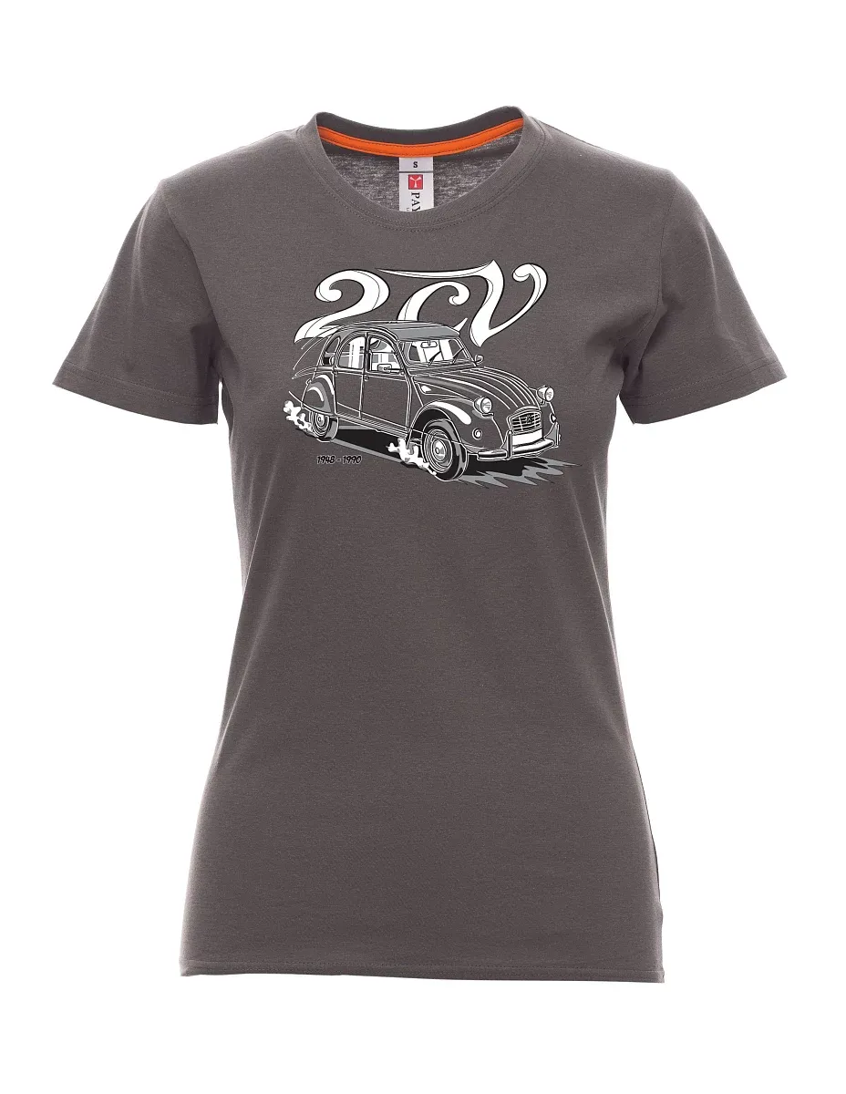 Maglia da donna colore del fumo 2CV