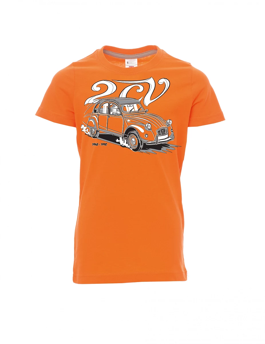 Maglia da bambino arancione 2CV