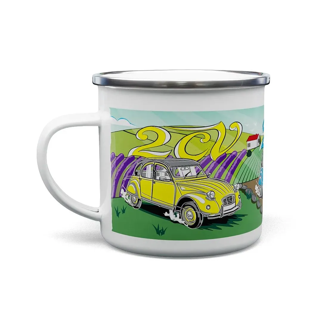 Tazza di alluminio 2CV 330 ml