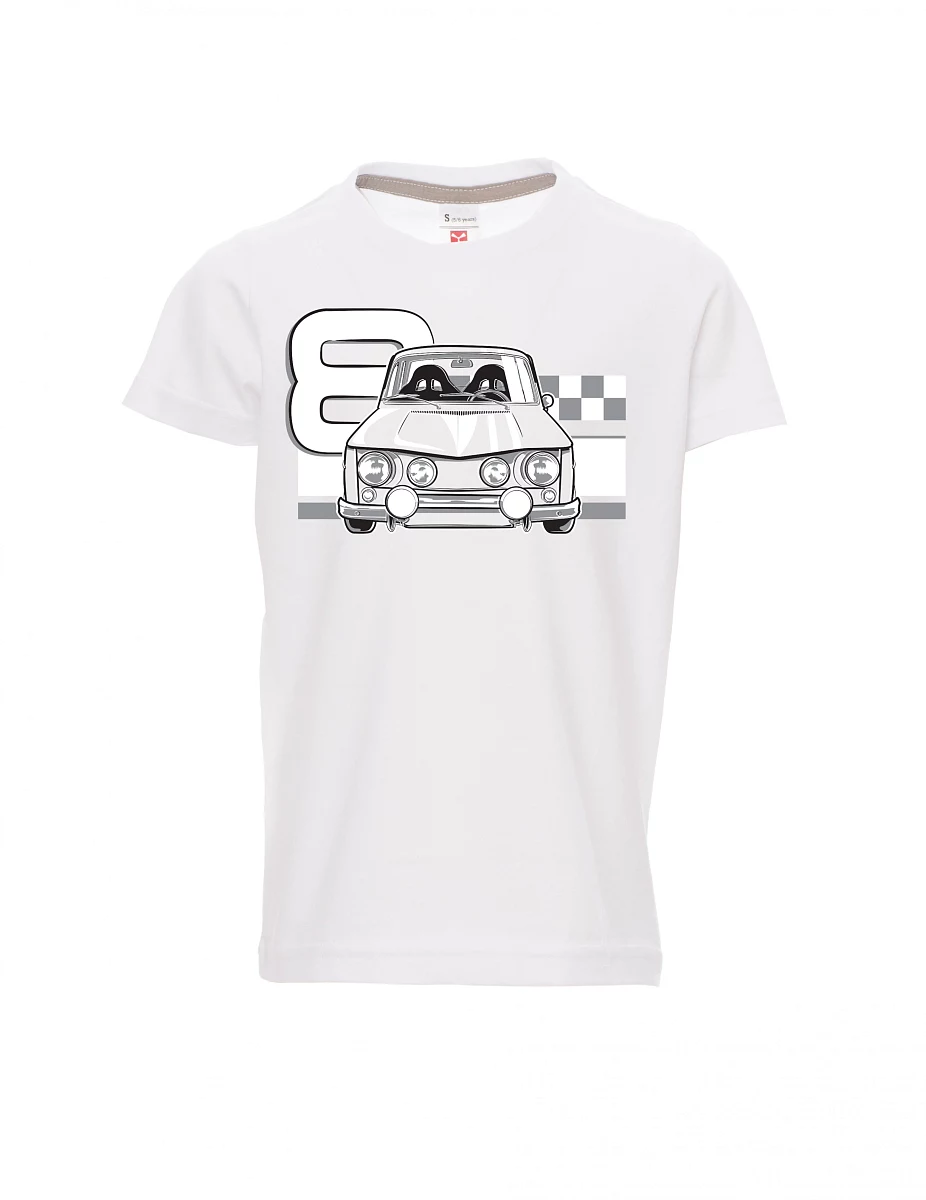 Maglia da bambino bianca R8