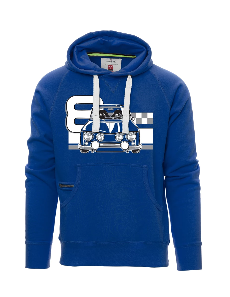 Felpa da uomo blu R8