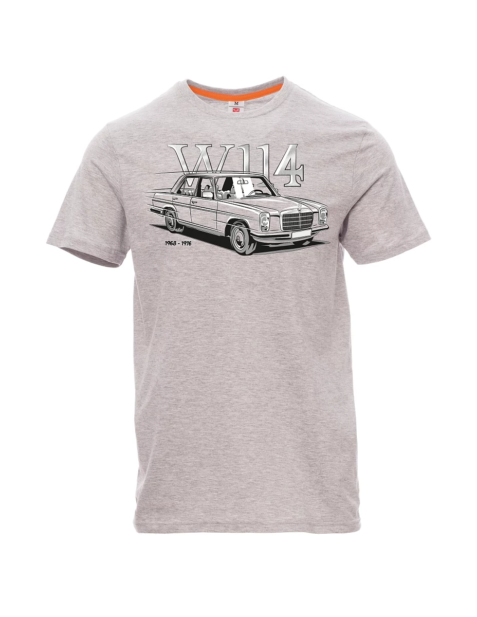 Maglia da uomo grigio melange W114
