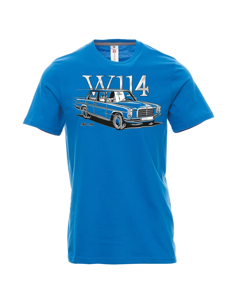 Maglia da uomo blu chiaro W114