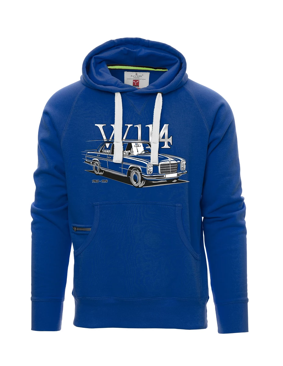 Felpa da uomo blu W114