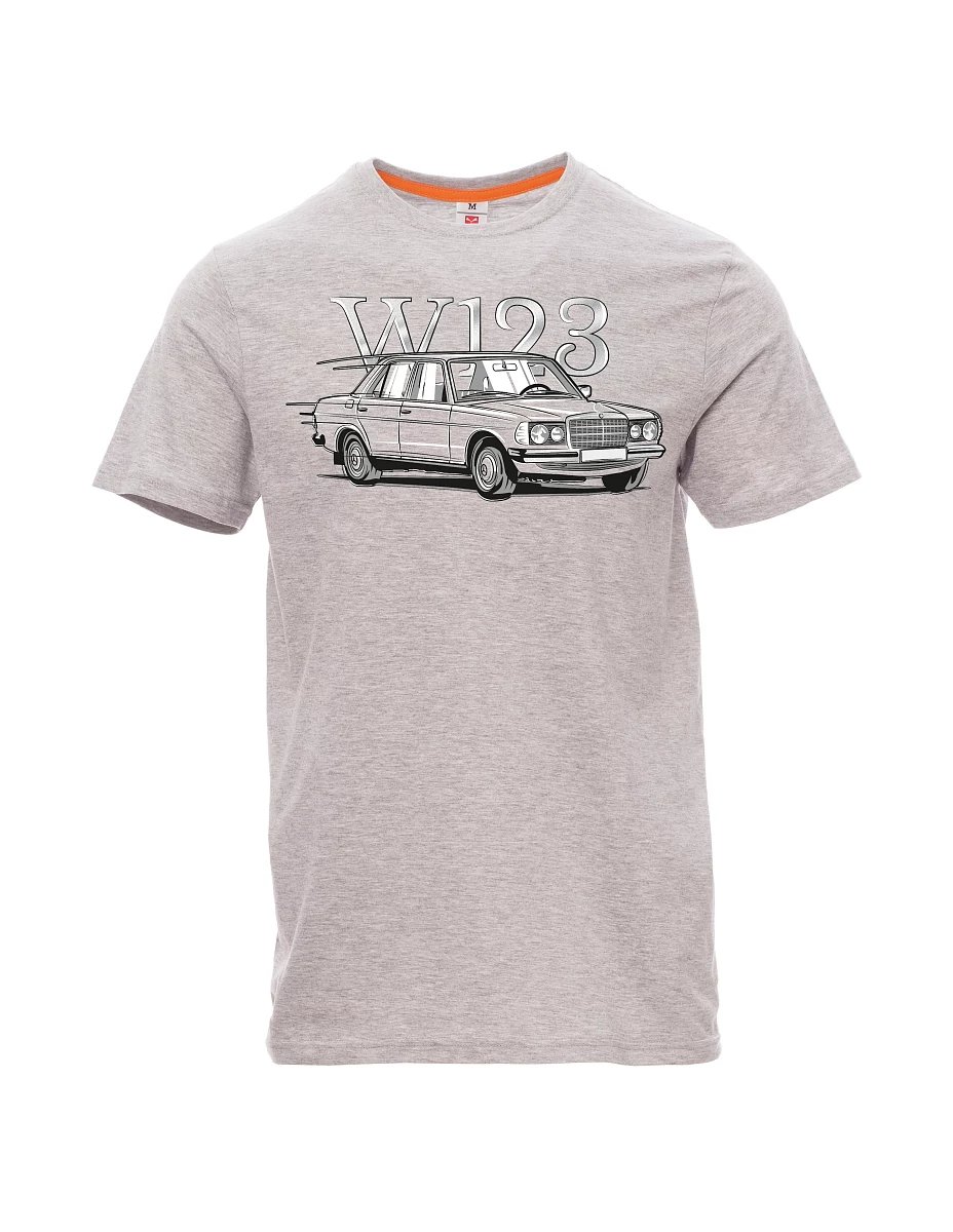 Maglia da uomo grigio melange W123