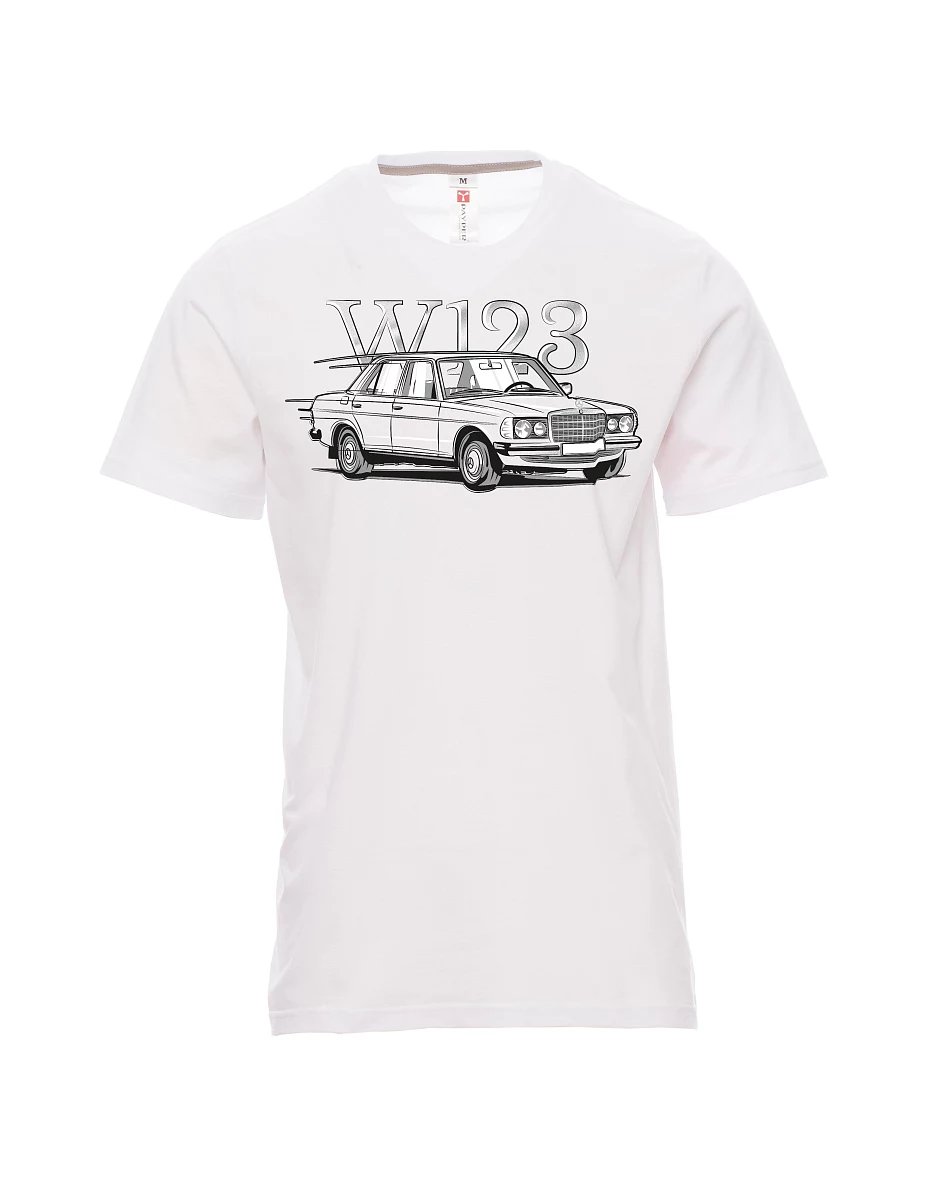Maglia da uomo bianca W123