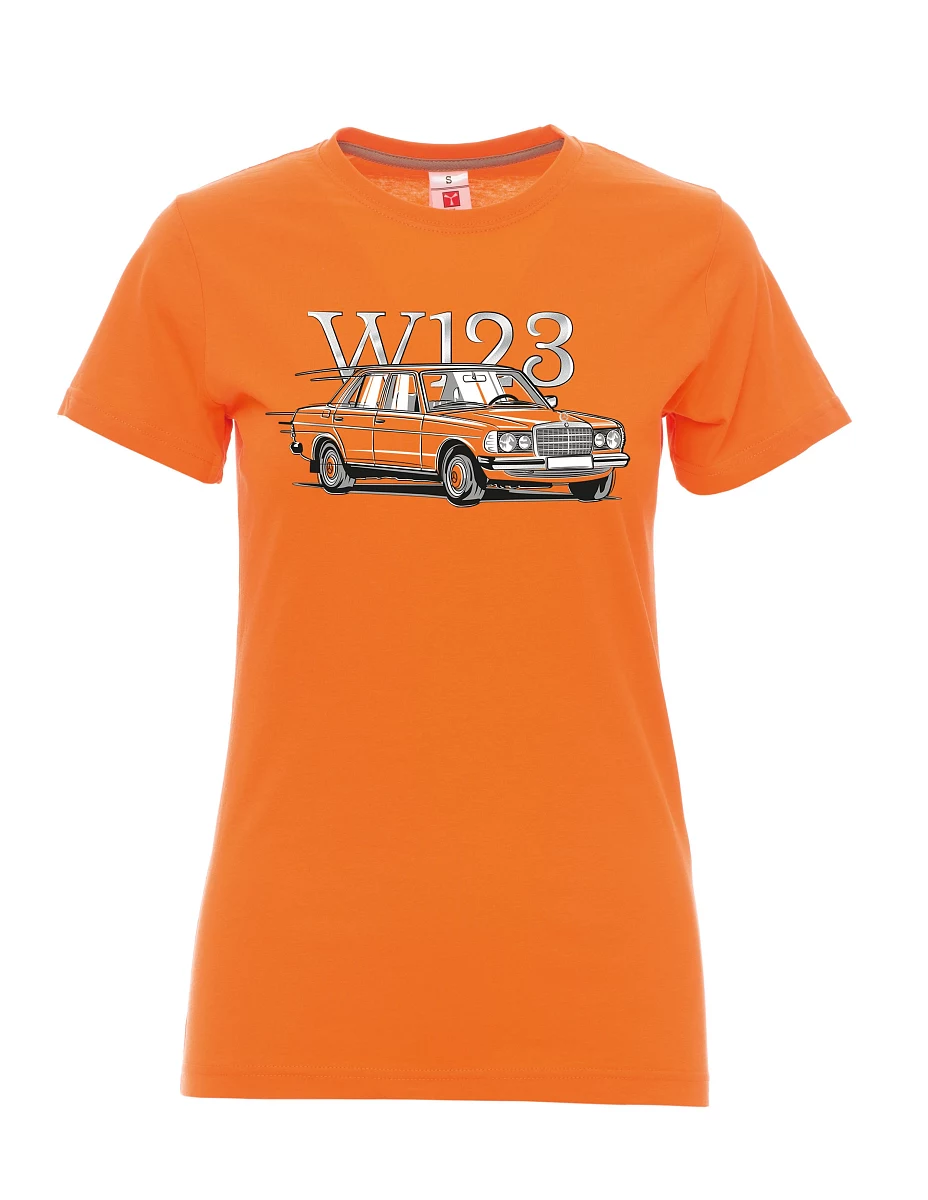Maglia da donna arancione W123