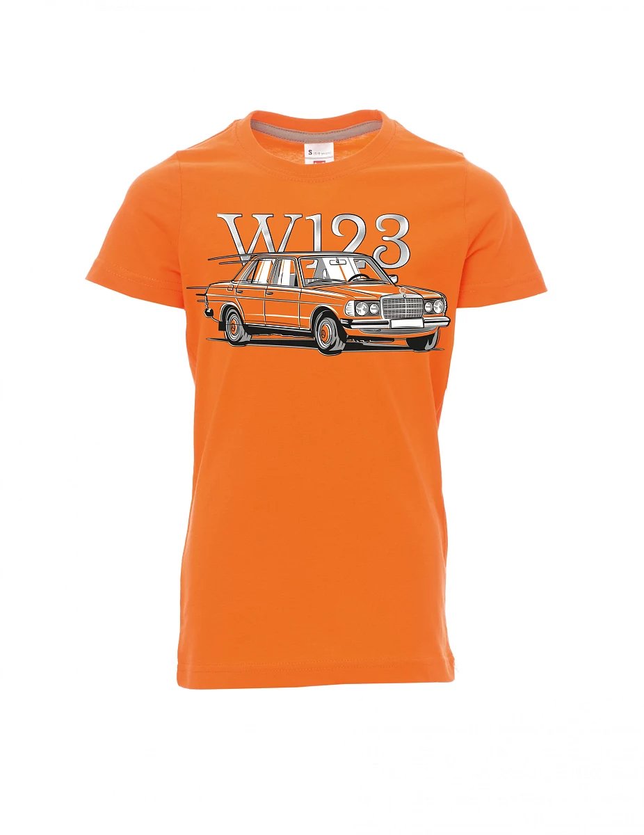 Maglia da bambino arancione W123